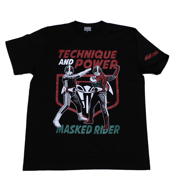 仮面ライダー（ダブルライダー）Tシャツ(ブラック)