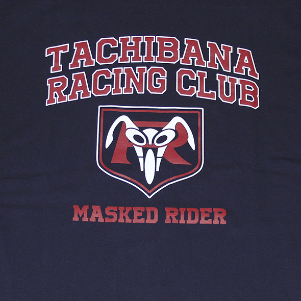 仮面ライダー タチバナレーシング Tシャツ ネイビー